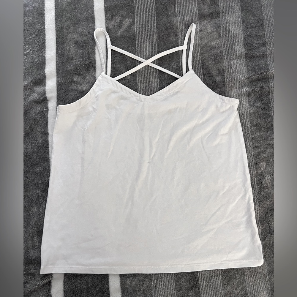 Universal Thread Size XS Tank Top with Criss Cross Back Design